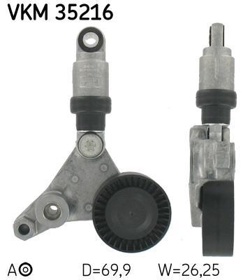 Galet tendeur de courroie d'accessoire SKF ref. VKM 35216